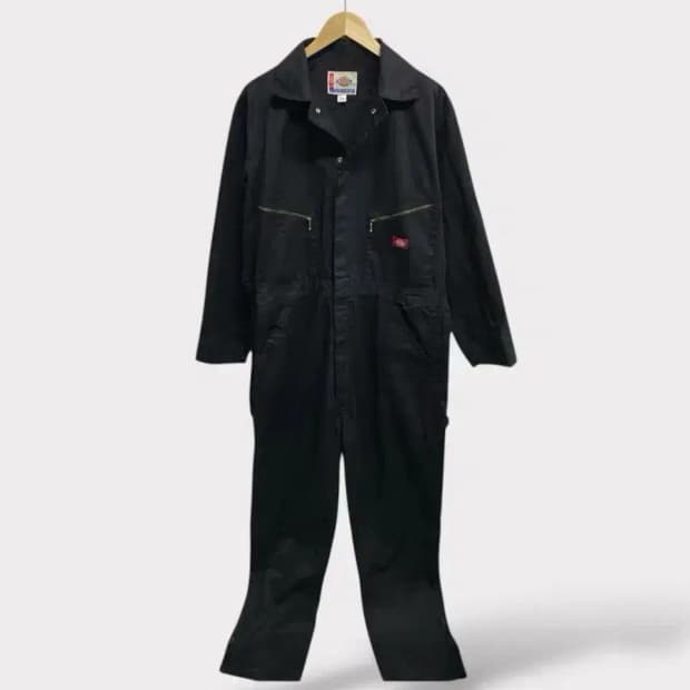 디키즈 워크 점프수트 커버올 Black L-XL