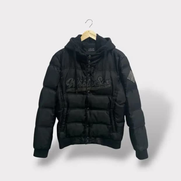 MLB 시카고 화이트삭스 덕다운 후드 패딩 100