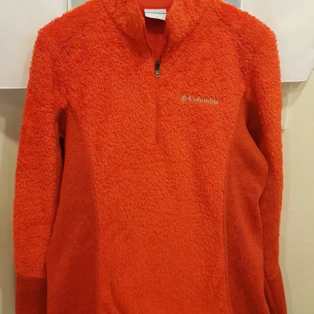 콜롬비아 반집업 후리스