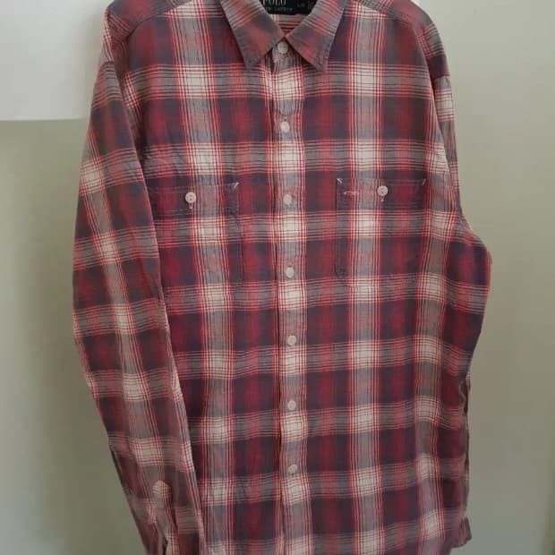 랄프로렌 폴로 체크남방