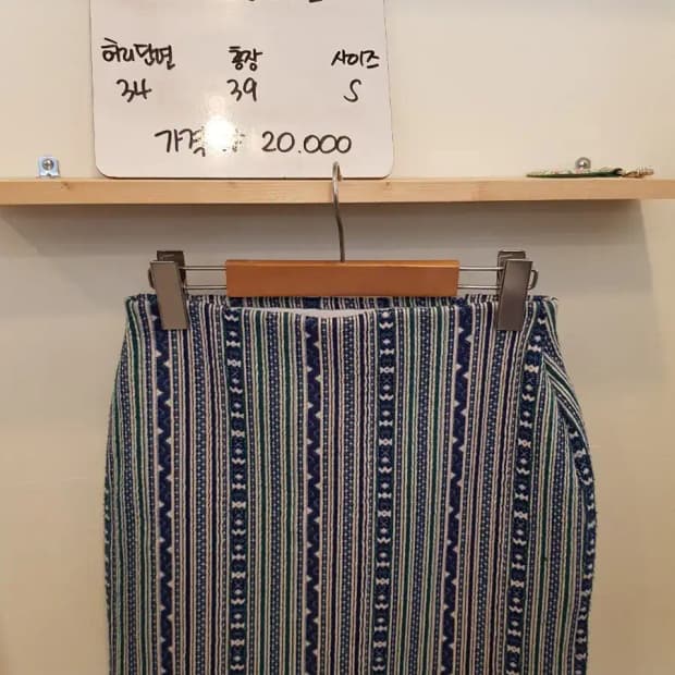 자라 밴딩 스커트 치마