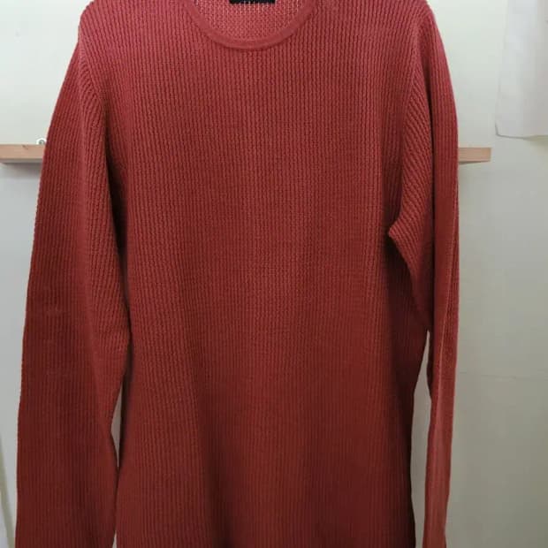 자라 와플 니트