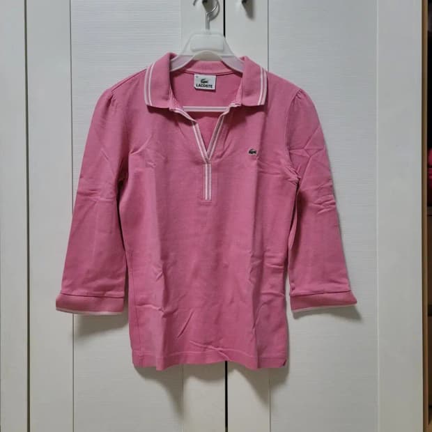 라코스테 7부 카라티셔츠