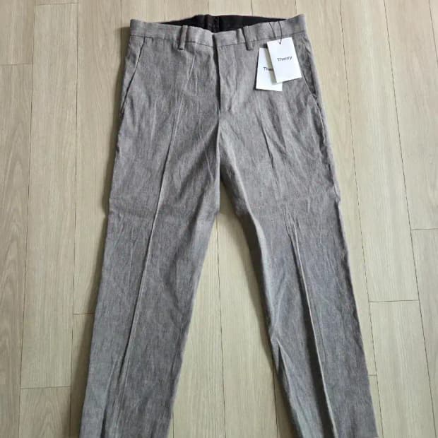 띠어리 theory 린넨 바지 28