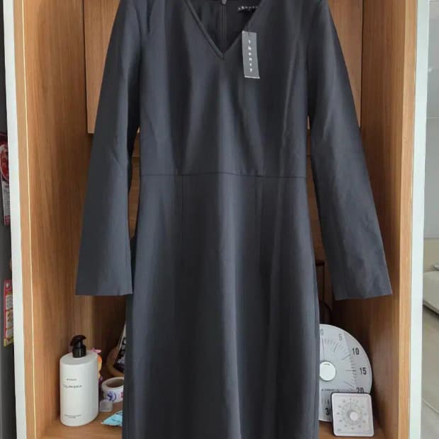 띠어리 theory 블랙 원피스