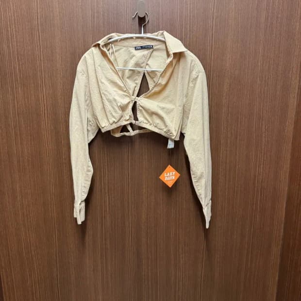 자라 크롭 자켓