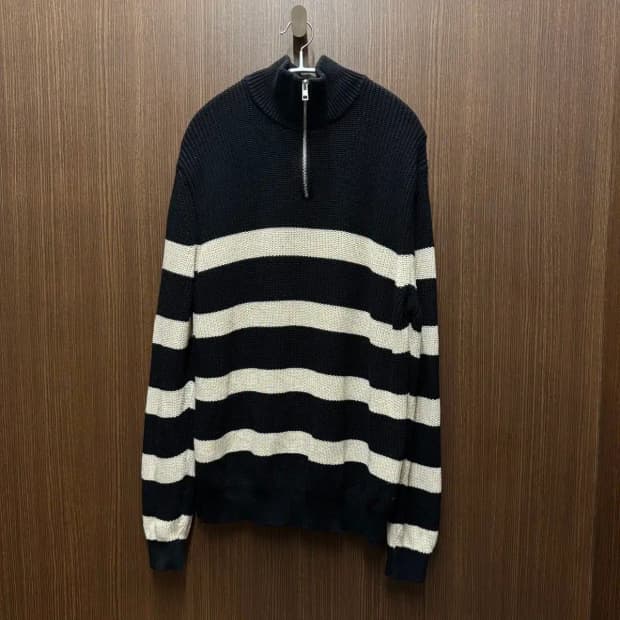 자라 반집업 니트