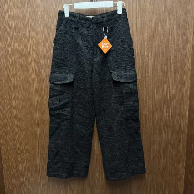 자라 트위드 바지 팬츠