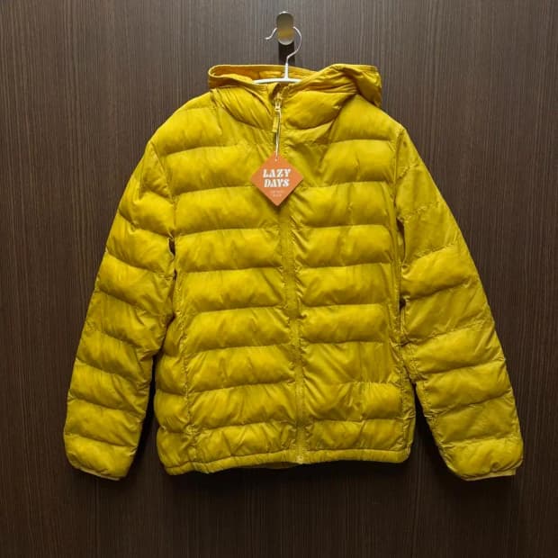 유니클로 경량 패딩 160