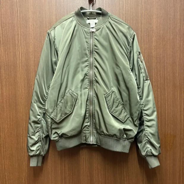 H&M 블루종 봄버점퍼