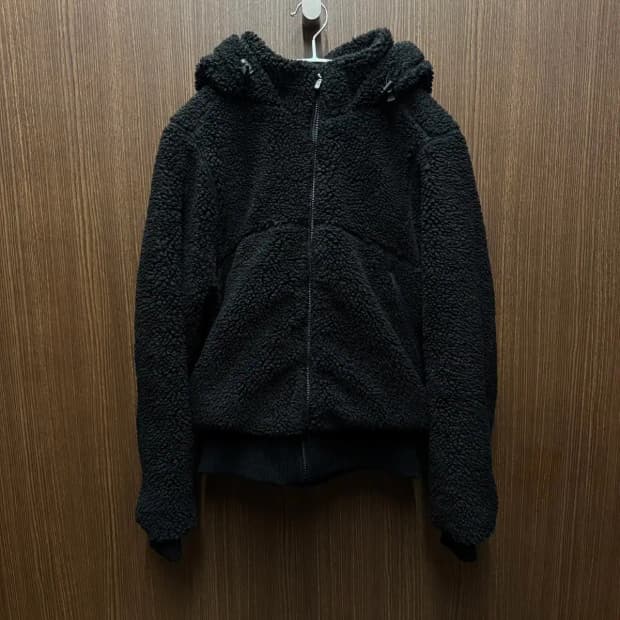 안다르 뽀글이 후드집업