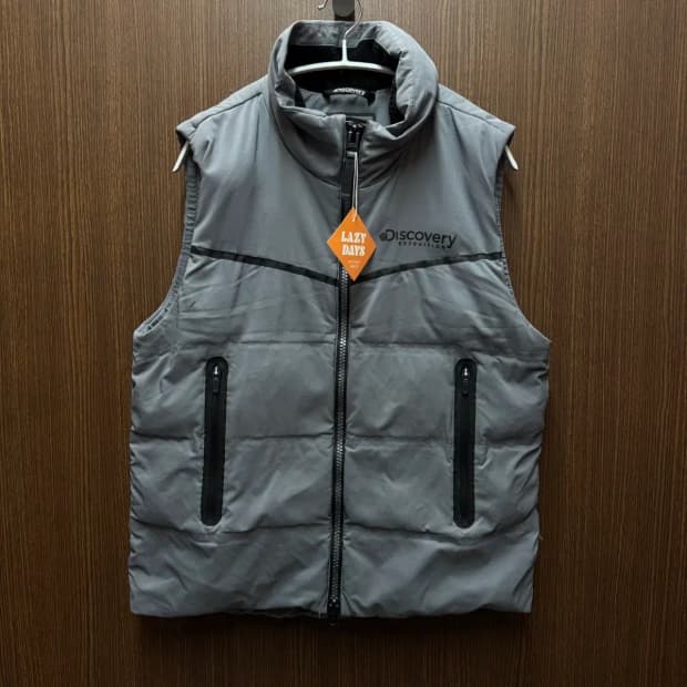 디스커버리 패딩 조끼