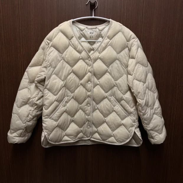 유니클로 ULD 다이아몬드 다운 자켓