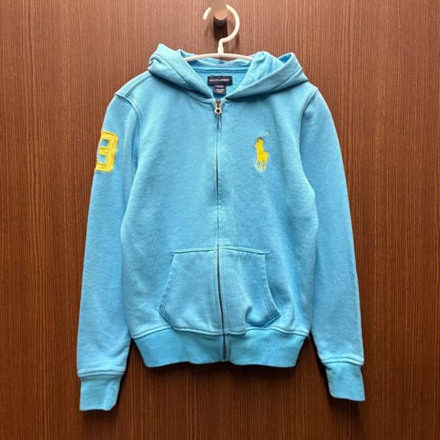 폴로 후드집업 (보이즈XL)