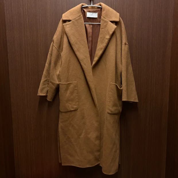 듀엘 DEWL 캐시미어 롱 코트