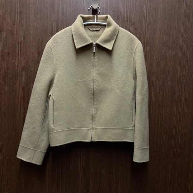 낫띵리튼 램스울 크롭 집업