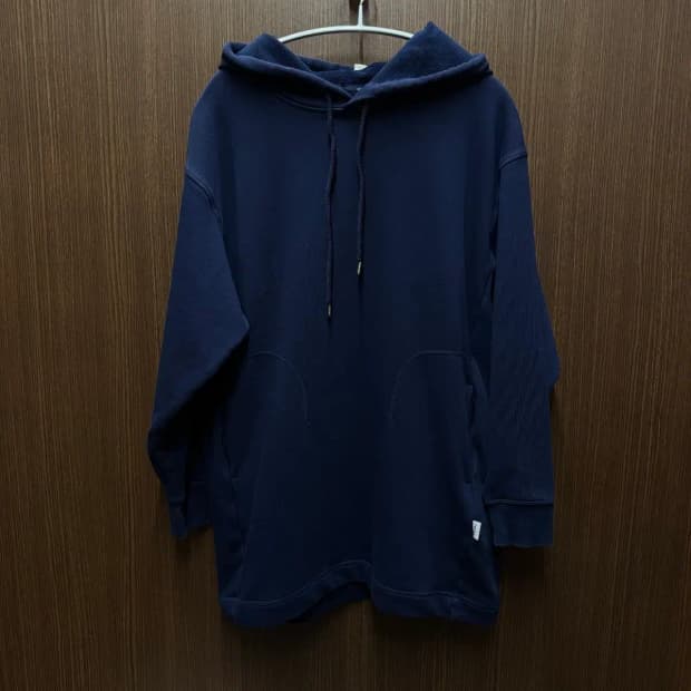 안다르 롱 후드티셔츠