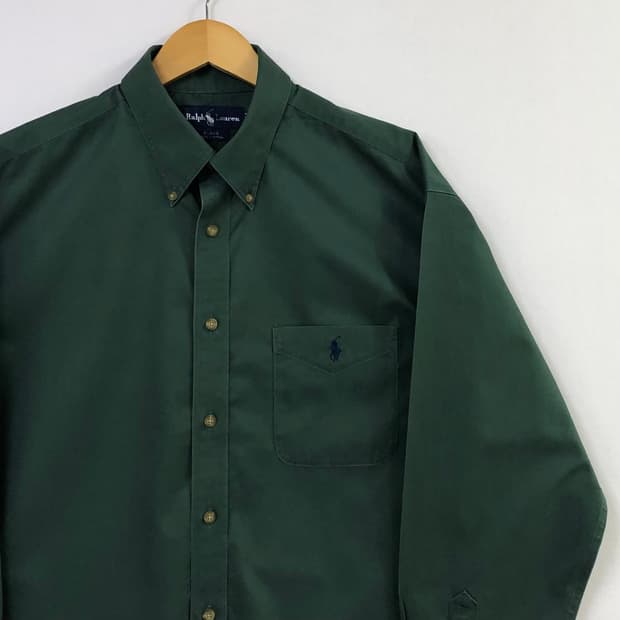 XL 폴로 솔리드코튼 셔츠