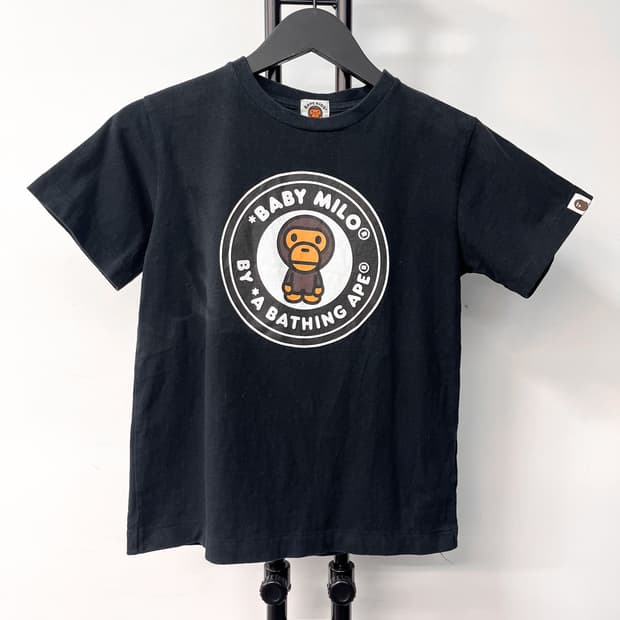 베이프 키즈 베이비 마일로 티셔츠