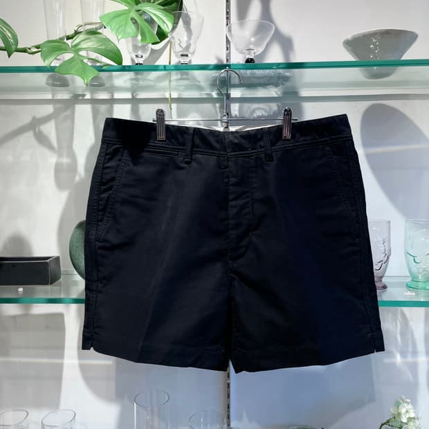 톰포드 cotton satin tailored shorts