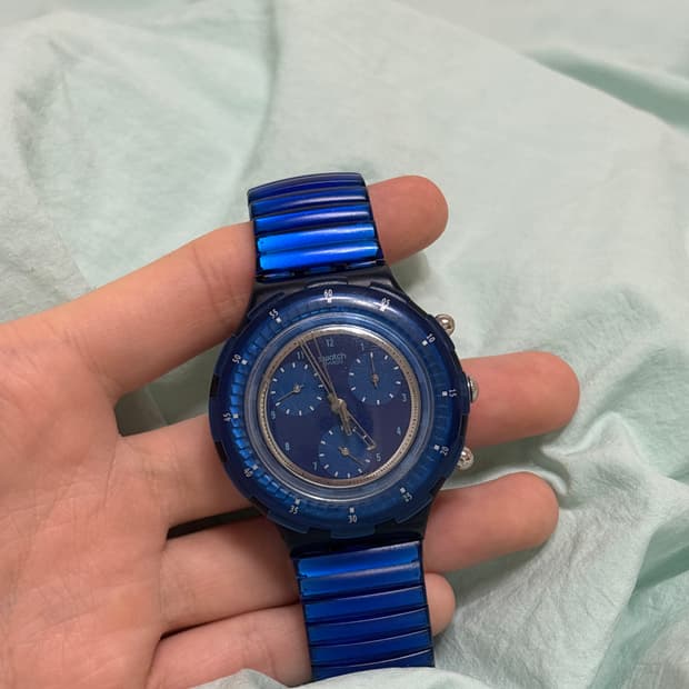 빈티지 스와치 시계 Mareggiata 