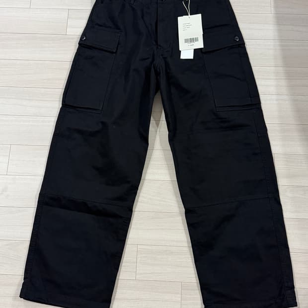 셔터 m43 밀리터리 카고팬츠 - 블랙 M