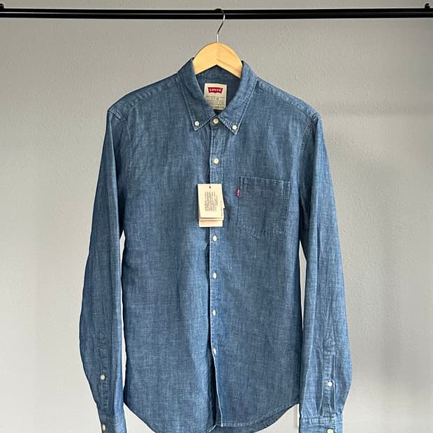 [S]리바이스 Levi's 클래식 포켓 샴브레이 셔츠