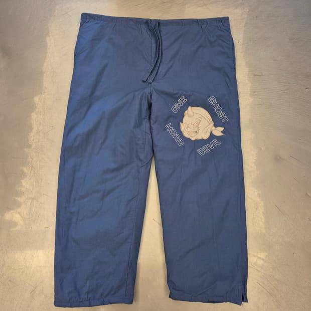 ONE HORN GHOST DEVIL 패디드 이지  팬츠