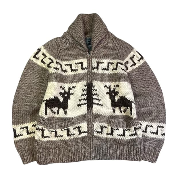 빈티지 재팬 HILL CROP 코위찬 자켓