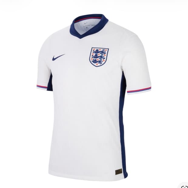 나이키 잉글랜드 24/25 어센틱 저지 화이트 논마킹
