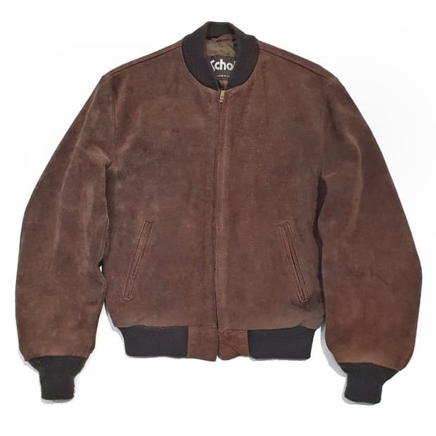 쇼트 스웨이드 자켓