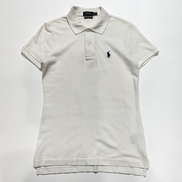 폴로 신형 화이트 반팔카라티