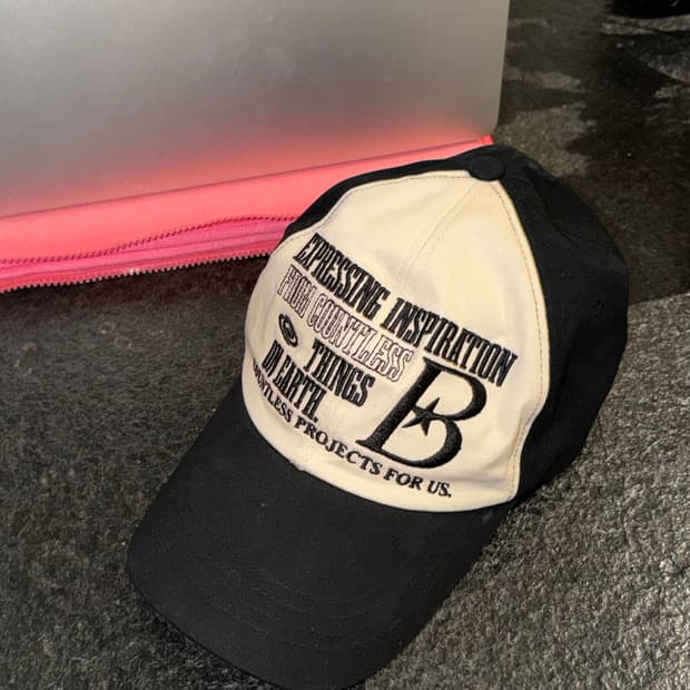 바우프 B LOGO 모자