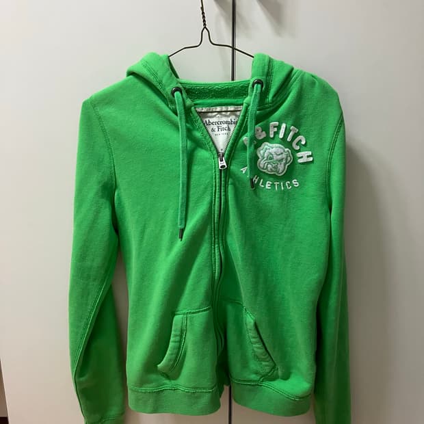 <M> 아베크롬비 후드집업 그린 빈티지