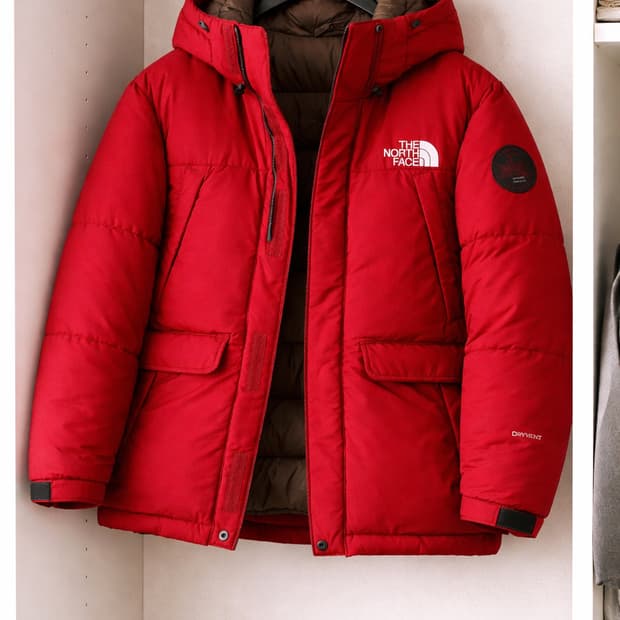 노스페이스 VOSTOK 다운 패딩 (급처 이번주까지만 12입니다)