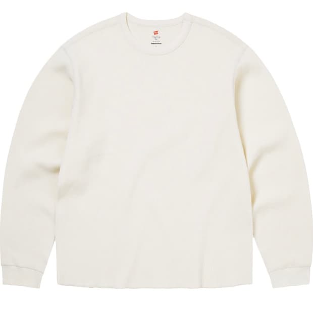 (M) 디스이즈네버댓 헤인즈 써멀 롱 슬리브