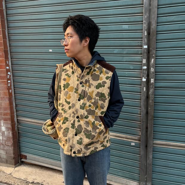 빈티지 카모 베스트