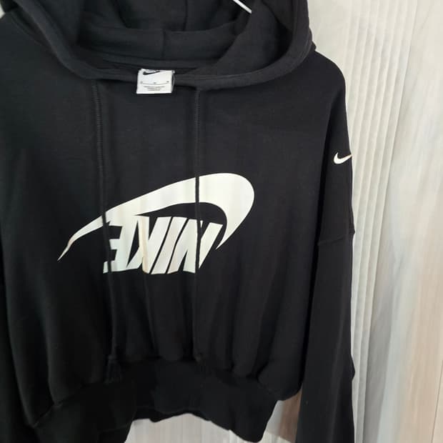 나이키 크롭 후드