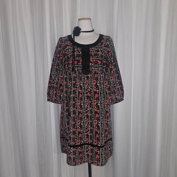 after all 빈티지🌹슈슈룬 엔티크 로즈  원피스