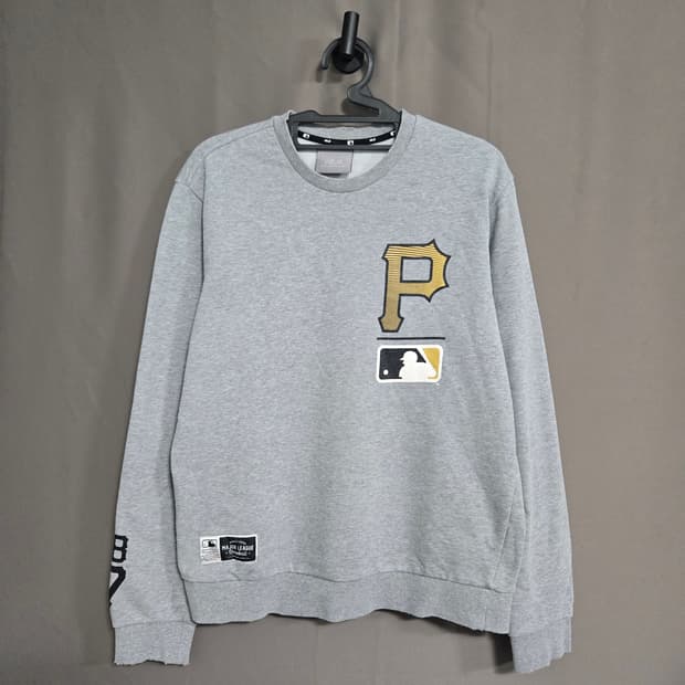 MLB 피츠버그 파이리츠 맨투맨 그레이