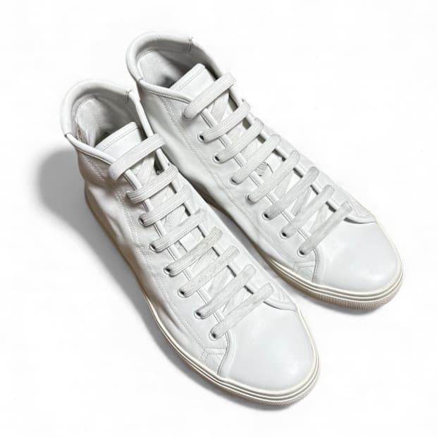 생로랑 하이탑 스니커즈 화이트 42.5