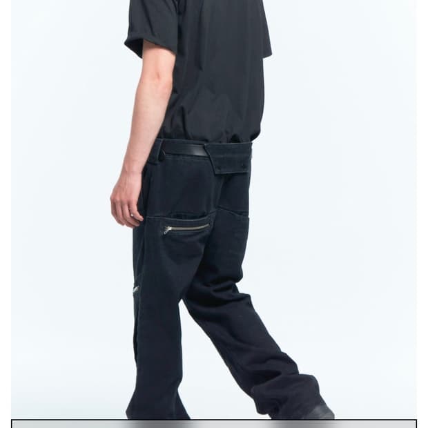 MPa REVEALED POCKET PANTS 블랙