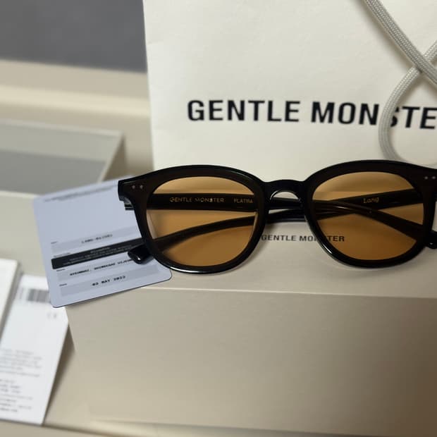 젠틀몬스터 랭01 오렌지