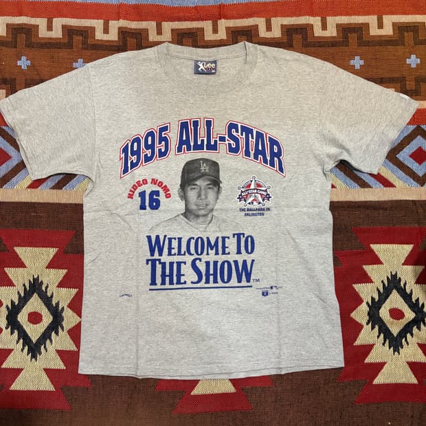 105) 90s lee 노모히데오 올스타 기념 티셔츠