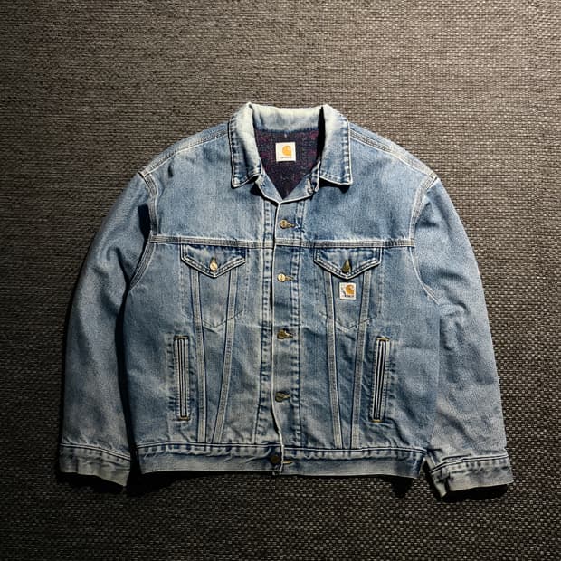 90s 칼하트 아즈텍 트러커 J62 DNM L USA🇺🇸