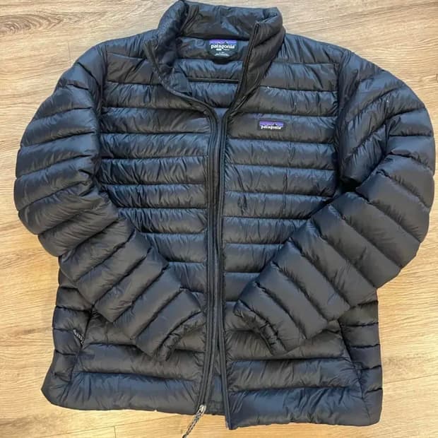 파타고니아 다운스웨터 블랙L