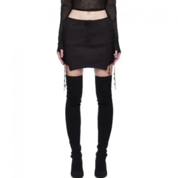 혜인서 레이스 미니 스커트