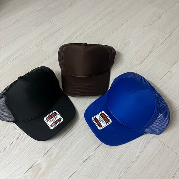 오토 무지 트러커캡 일괄 4만원