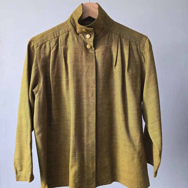 Christian Dior 빈티지 울실크 셔츠 / 프레타포르테