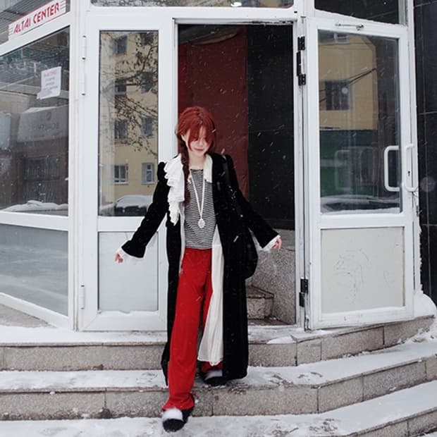 Freckle 니트 팬츠